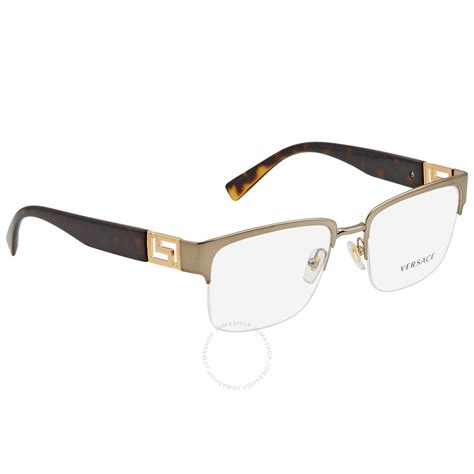 versace mens designer thick frame glasses|discount versace eyeglass frames.